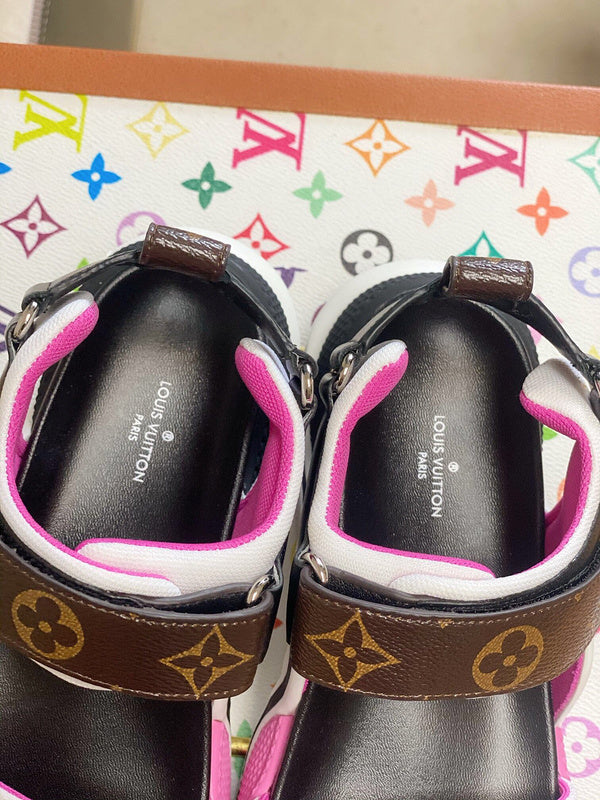 Louis Vuitton designer shoes full view