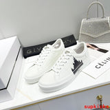 Givenchy Burgundy Slip-On Sneakers - Angled View