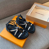 Louis Vuitton Camel Classic Ballet Flats - Front View