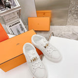Hermes shoes Style 350 - back heel detail
