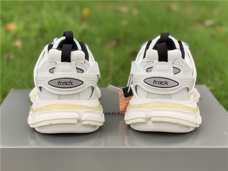 Balenciaga White Slingback Heels - Sole Detail View