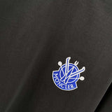 Back view of Moncler luxury clothing with relaxed-fit cut