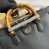 Back view of classic signature women's handbag – women's luxury accessory