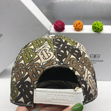 Front view of Burberry unisex cap