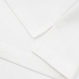 Back view of Polo cotton polo shirt with logo-detail design