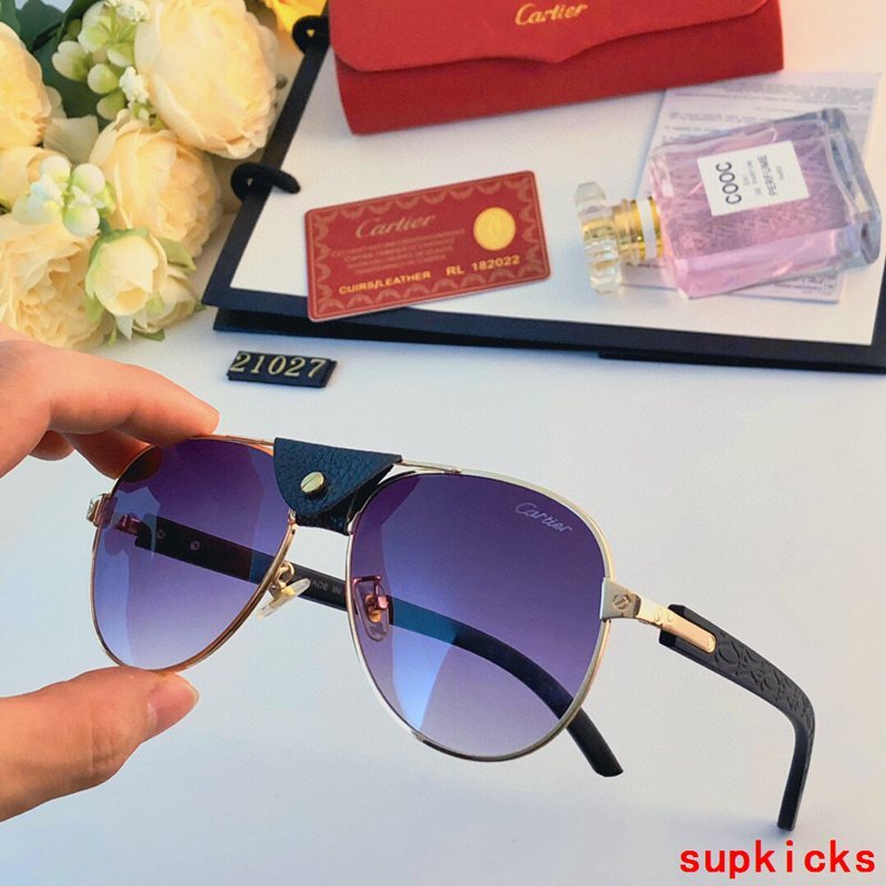 Lifestyle view of Cartier unisex sunglasses