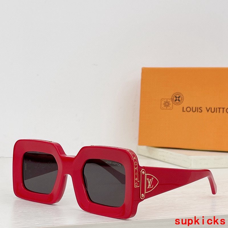 Front view of Louis Vuitton unisex sunglasses