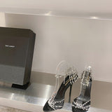 Saint Laurent luxury shoes close-up — premium authentic designer style