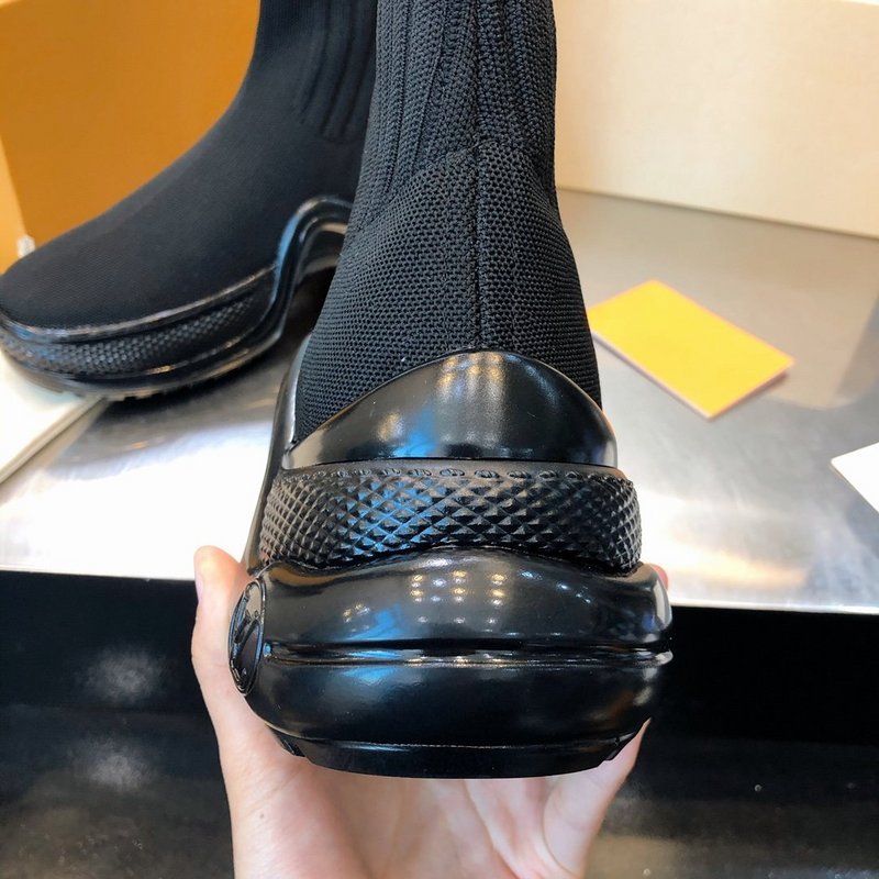 Louis Vuitton designer shoes full view