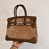  Contemporary top-handle bag front view 7