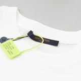 Close-up detail shot of Louis Vuitton cotton t-shirt with contemporary cut