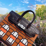 Minimalist handbag styled for everyday wear
