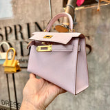 Interior view of sculpted premium bag