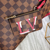 Top view of premium statement women's handbag – women's luxury handbag