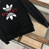 Back view of Gucci luxury clothing with relaxed-fit cut