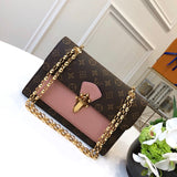 Top view of premium polished women's handbag – women's luxury handbag