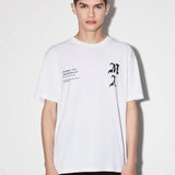 Amiri luxury t-shirt detail shot