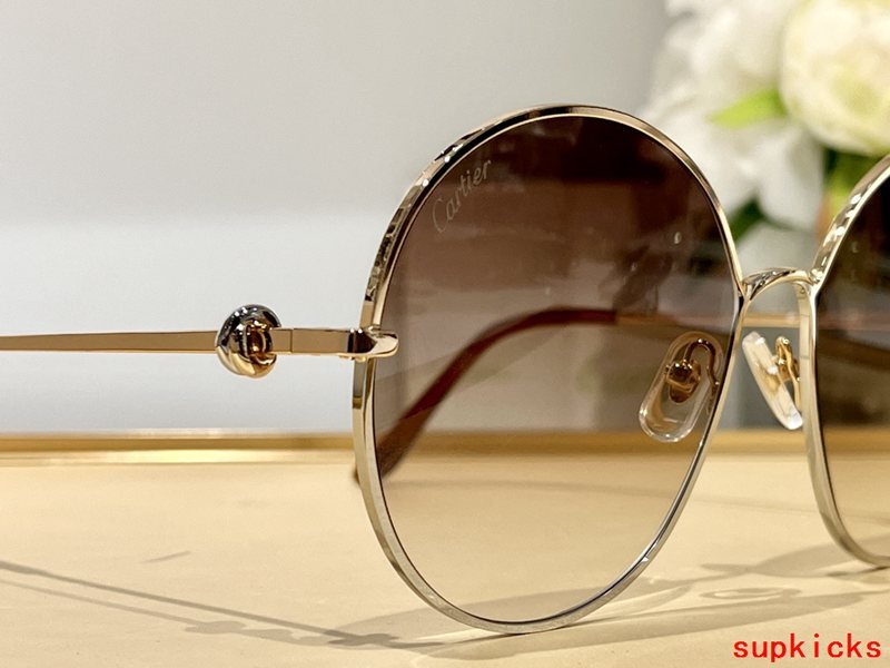 Front view of Cartier unisex sunglasses