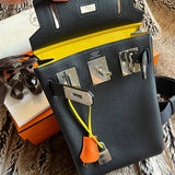 Interior view of versatile premium bag