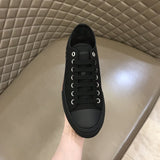 Sleek Premium Synthetic Leather Shoes - Statement Everyday Style | Women's Everyday Fashion Shoes #1443 - back view (image 4) of designer-inspired shoes