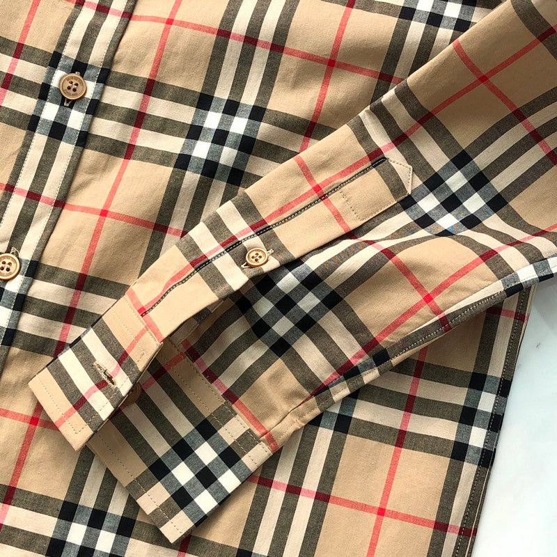 Burberry clothing back view — premium authentic designer style