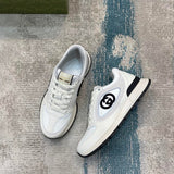 Gucci classic monochrome luxury sneakers view 8 cushioned comfort fit