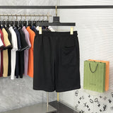Side profile of Rhude luxury clothing with logo-detail design