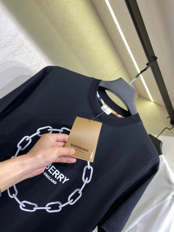 Burberry t-shirt back view — premium authentic designer style