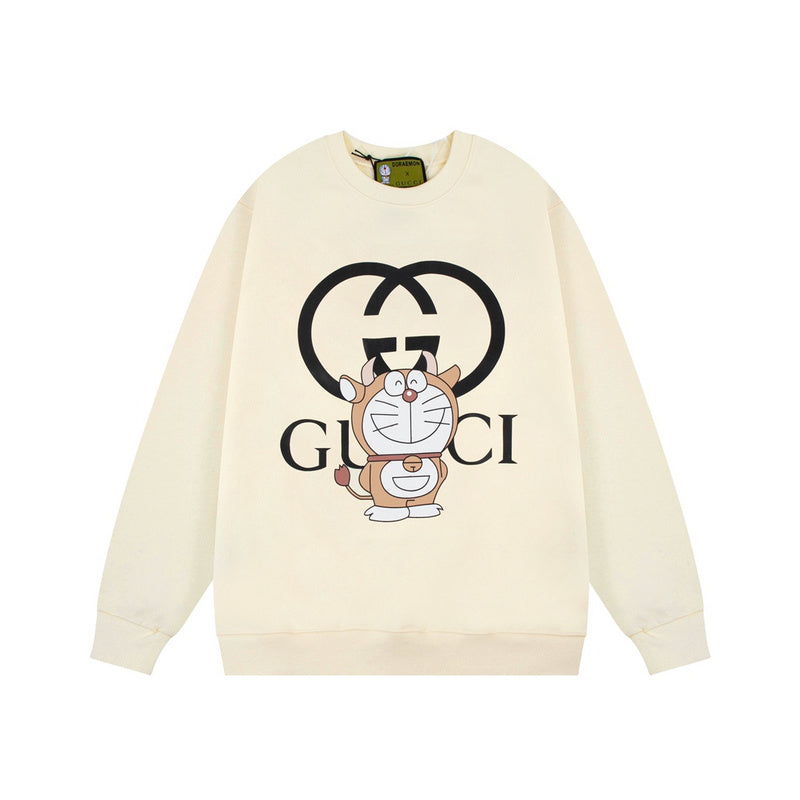 Back view of Gucci luxury clothing with everyday silhouette