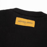 Back view of Louis Vuitton luxury clothing with relaxed-fit cut