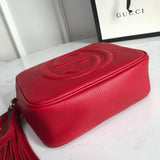 Back view of sleek modern women's handbag – women's luxury accessory