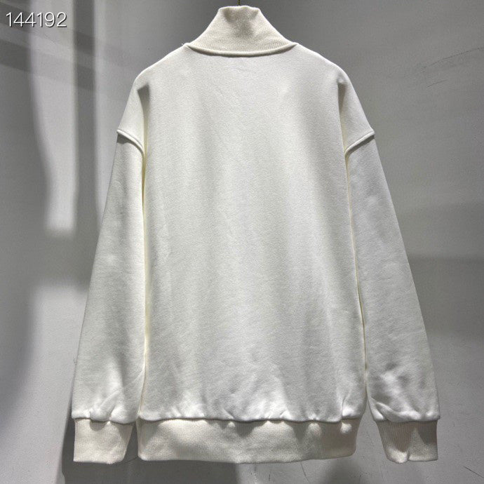 Front view of Louis Vuitton luxury clothing with everyday silhouette