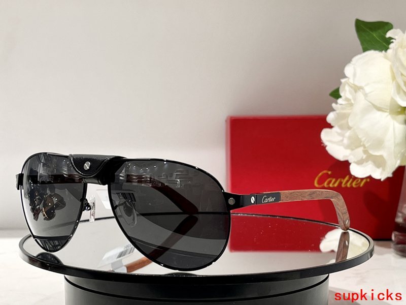 Front view of Cartier unisex sunglasses