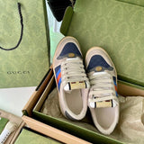 Gucci sneakers detailed view showing premium designer craftsmanship