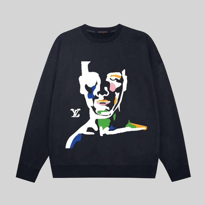 Back view of Louis Vuitton luxury clothing with streetwear-inspired cut