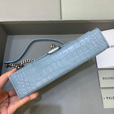 Effortless Premium PU Leather Handbag - Signature Hardware Accents | Women's Fashion Handbag #469 - back view (image 4) of designer-inspired handbag