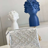 Styled lifestyle shot of statement refined women's handbag – women's premium purse