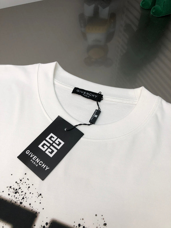 Close-up detail shot of Givenchy luxury clothing with contemporary cut