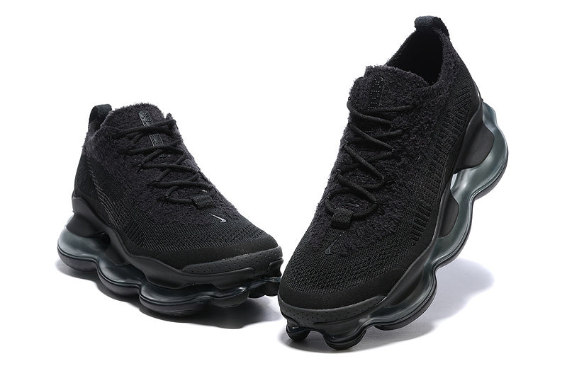 Nike fresh white-and-black luxury sneakers view 8 sleek tonal finish