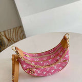 Handle and strap detail of classic refined women's handbag – women's luxury accessory