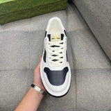 Gucci two-tone luxury sneakers view 6 sleek tonal finish