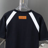 Back view of Louis Vuitton cotton t-shirt with signature branding