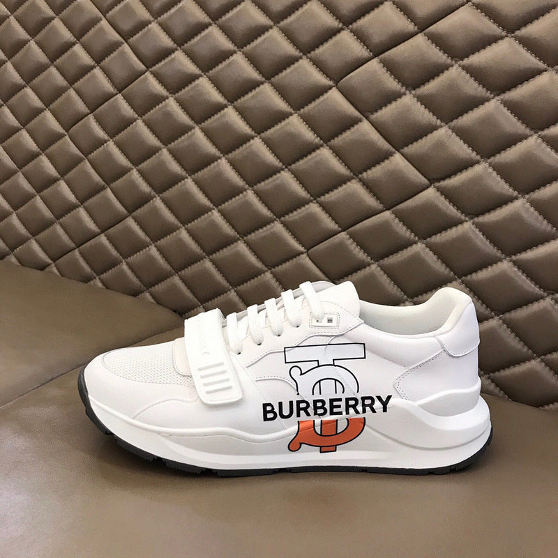 Burberry shoes Style 418 - close-up of statement logo accent