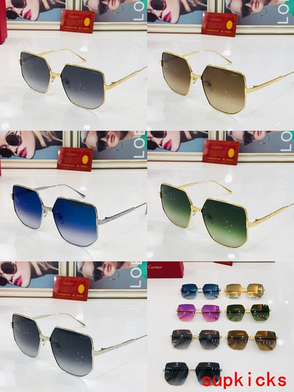 Lifestyle view of Cartier unisex sunglasses