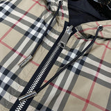 Close-up of Burberry designer clothing craftsmanship
