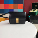 Front view of signature classic women's handbag – women's luxury accessory
