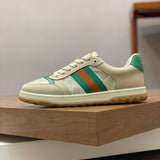 Gucci muted earth tones luxury sneakers view 9 everyday casual design