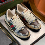 Gucci classic monochrome luxury sneakers view 6 everyday casual design