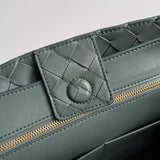 Sleek Faux Leather Handbag - Modern Structured Build | Women's Everyday Carry Handbag #1595 - styled full view (image 7) of designer-inspired handbag