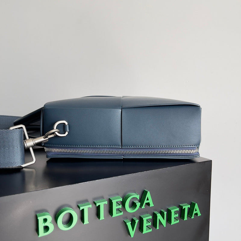 Structured Faux Leather Handbag - Sleek Minimalist Lines | Women's Fashion Handbag #1584 - back view (image 4) of designer-inspired handbag